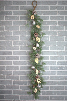 Silver Bells 4ft Garland