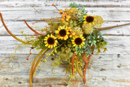 Autumn Yarrow 18in Pick