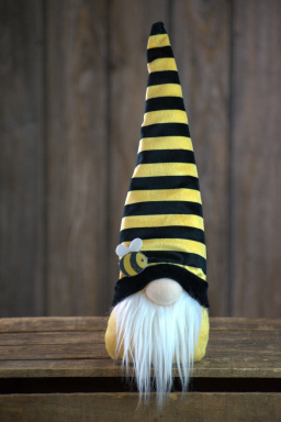 Honey Bee Gnome 15in