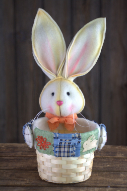 Roger 10in Bunny with a Basket