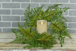 Lacy Fern 6.5in Candle Ring