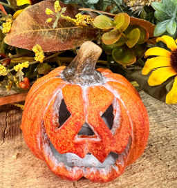 “PUMPKIN newest PATCH” Enamel Canister Trio