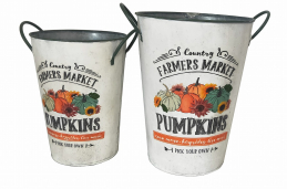 Farmers Market Buckets 12in and 10in