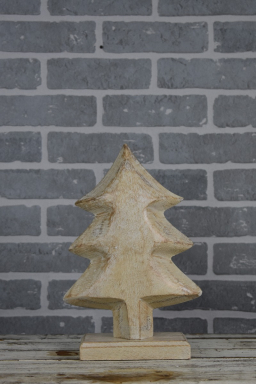 3D Mango Wood Tree 10x4x16in