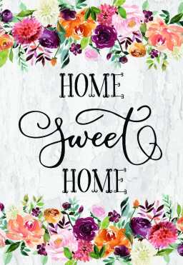 Flower Garden HSH Garden Flag 12in by 18in