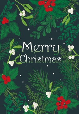 Merry Christmas Garden Flag 12in by 18in